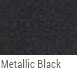 metallic black