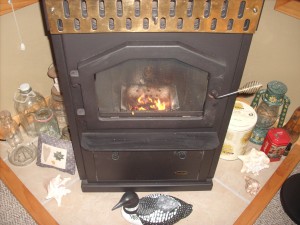 corn stove