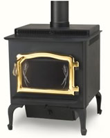 wood burning stove