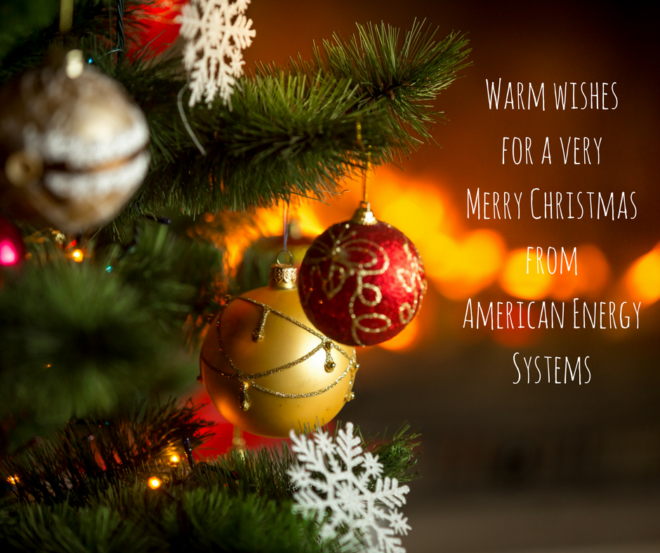 Warm wishes from American Energy Systems